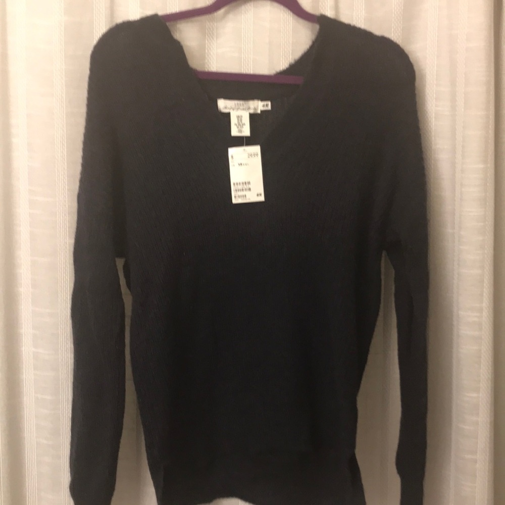 NEW navy sweater